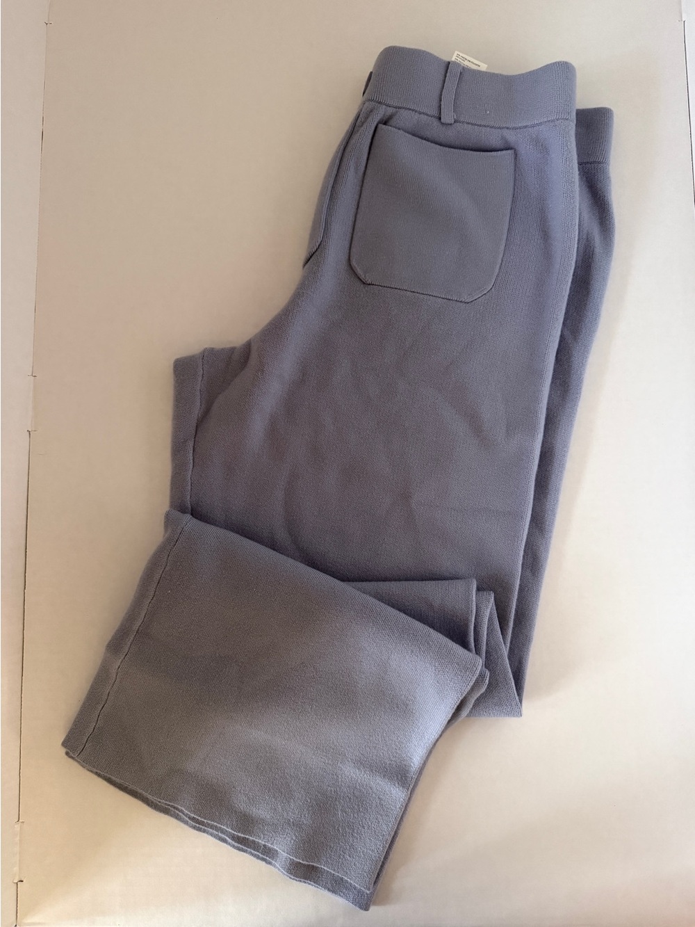 NWOT Anthropologie Maeve Colette Cozy Sweater Wide-Leg Knit Pants - L - Picture 6 of 11
